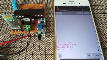 PIC ile Bluetooth, DHT11, LDR ve  IR Mesafe Sensorü Kullanımı (PART 1)