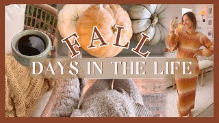 AUTUMN DAYS | fall outfit haul & packing/prepping for our trip to Vermont!