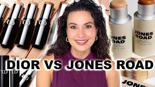 DIOR VS JONES ROAD | Luxury Foundation Stick Comparison