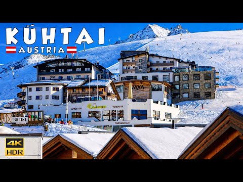 Kühtai Austria | Alpine Winter Snow Paradise 4k 60 Pfs