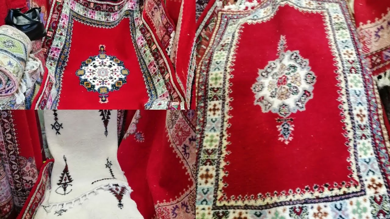 عشاق الزربية الرباطية جبتليكم اقدم محل في القريعة تيبيع زرببة الرباطية من 550dh لمتر ماتلقيهاش سوق