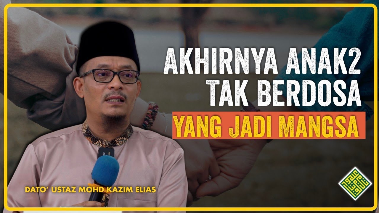 Akhirnya ANAK yang tak BERDOSA jadi Mangsa...
