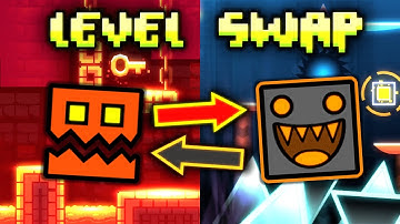 Geometry Dash LEVEL SWAP (with Colon)