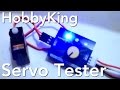 Hobbyking Servo Tester AND Trick Power Setup without ESC!
