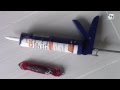 Applying silicon to joints smoothly and nicely 247-004