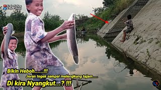 Viral moments of a kid fishing cause a stir