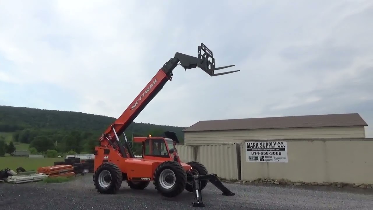 2019 JLG SkyTrak 10054 Telescopic Telehandler 10,000 LBS Lift Cummins Cab Heat Air For Sale Nice !!!
