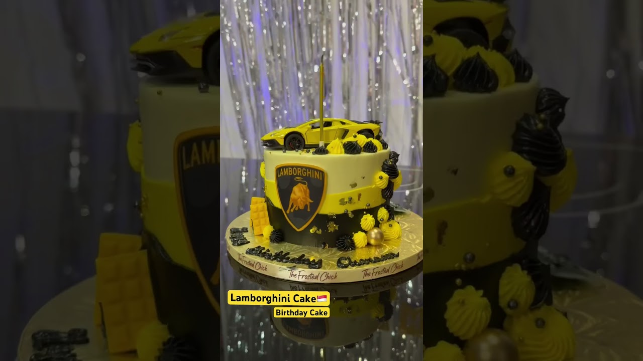 Lamborghini Cake 