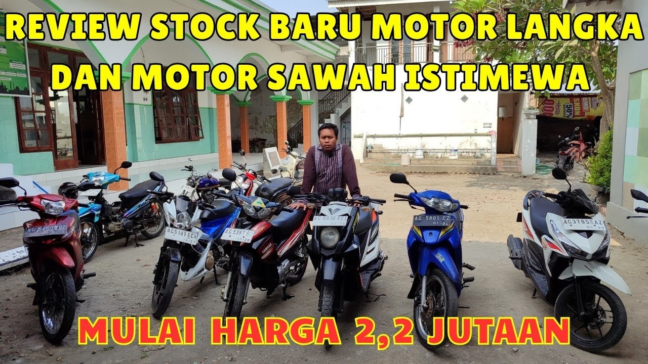 REVIEW MOTOR LANGKA SUPER BANDEL DAN MOTOR SAWAH MULAI 2 JUTAAN