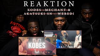 Kodes - Méchant 5 | AKATSUKI SN - WEREDI (STUDIO SESSION) || ??GERMANS REACT TO ???? | Tommy B.