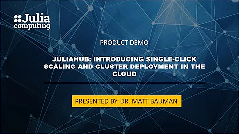 JuliaHub: Introducing single-click scaling and clu...