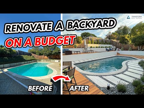 Video: How to Remodel a Backyard on a Budget - Budget Backyard Ideas