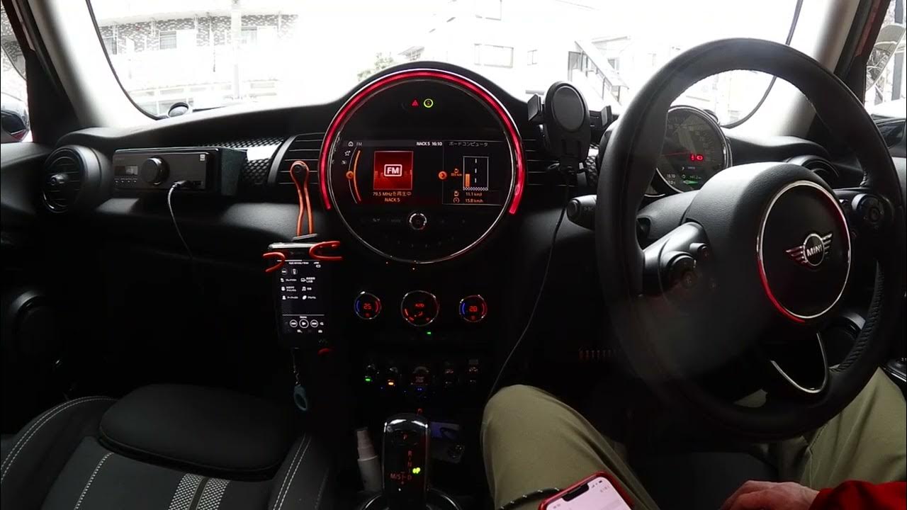 ミニクーパーF55 SONY RSX-GS9+MOREイレイトカーボン+モスコニZERO4+デッドニングで極上サウンド