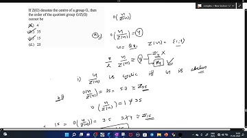 CSIR NET/GATE / PYQ / GROUP THEORY BY S.DHIMAN EPIC MATHEMATICS
