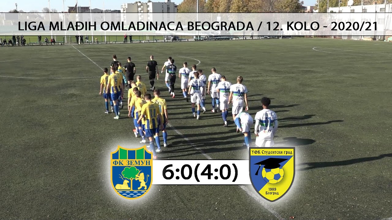 FK Zemun - FK Studentski grad 6:0(4:0) / 12.KOLO LMOBA - 2004. god / 31.10.2021.