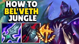 This is how to play Bel'veth Jungle in Season 13 & CARRY + Best Build/Runes | Bel'vethJungle Guide