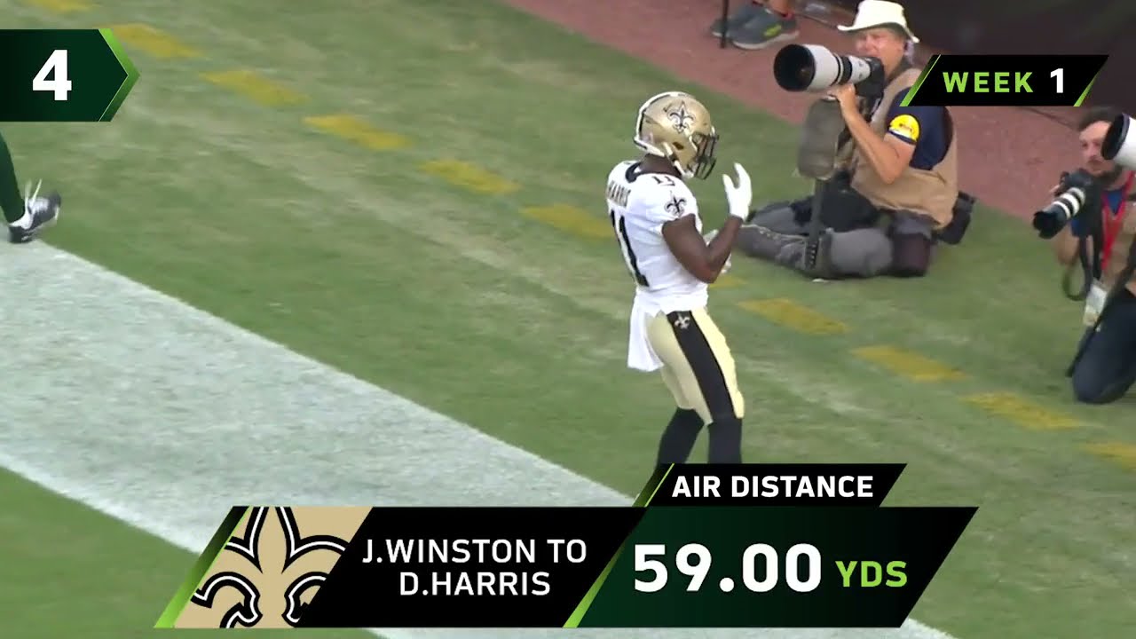 Zach Wilson Makes NFL's Top 10 Connections By Air Distance | The New York Jets | NFL