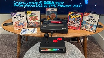 The Sega Master System 2: Because two buttons is really all you need! (console & games pickup)
