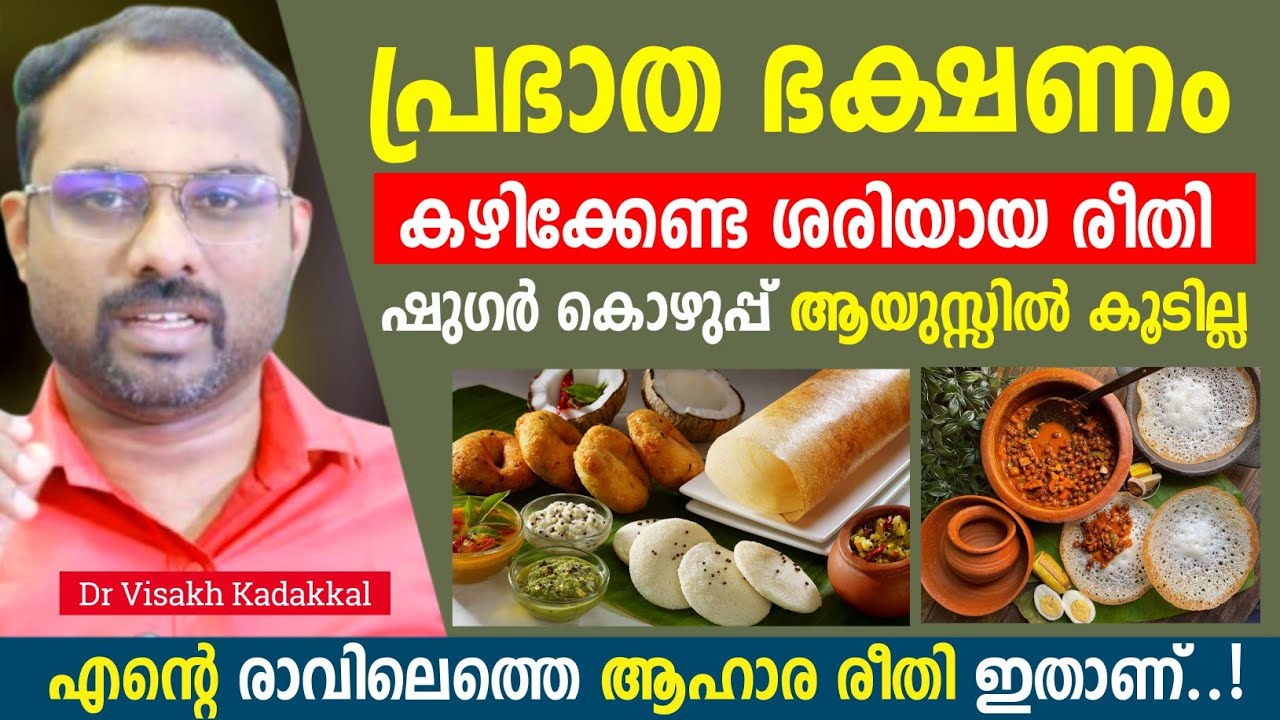 പ്രഭാത ഭക്ഷണം ഇതുപോലെ വേണം കഴിക്കാൻ ; ഷുഗർ, കൊഴുപ്പ് ആയുസ്സിൽ കൂടില്ല | Healthy breakfast malayalam