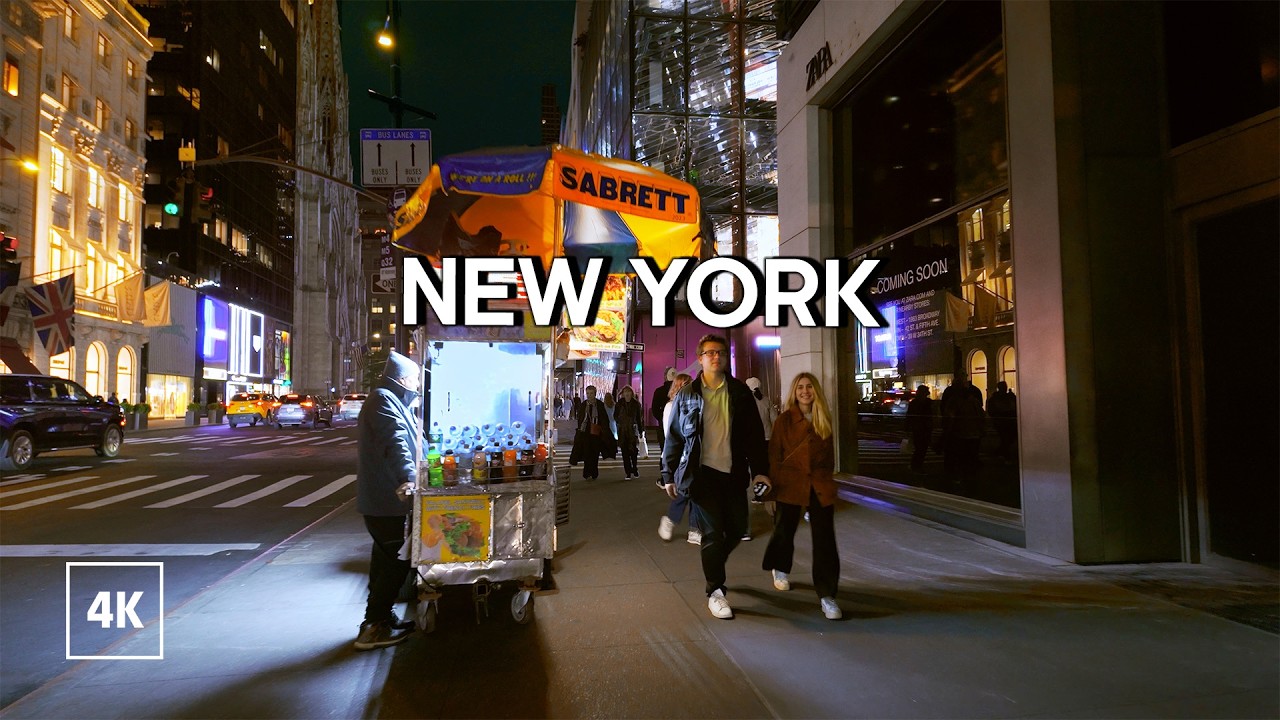 New York, Amerika Serikat | Jelajah Kota 4K | 14 Mei 2026