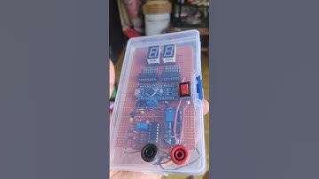 close up look esrmeter #arduino #arduinosoftware #arduinoproject #esrtester