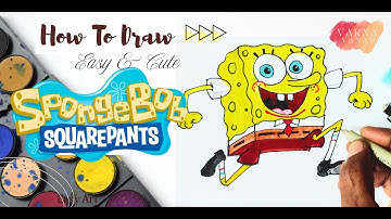 How to Draw SpongeBob SquarePants | Easy Drawing Tutorial for Kids