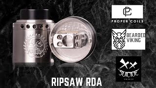 Ripsaw RDA | Bearded Viking Customs | Suicide Mods | At Last Some RDA Goodness
