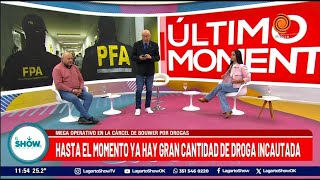 Mega operativo en la cárcel de Bouwer por drogas Noticias de Córdoba
