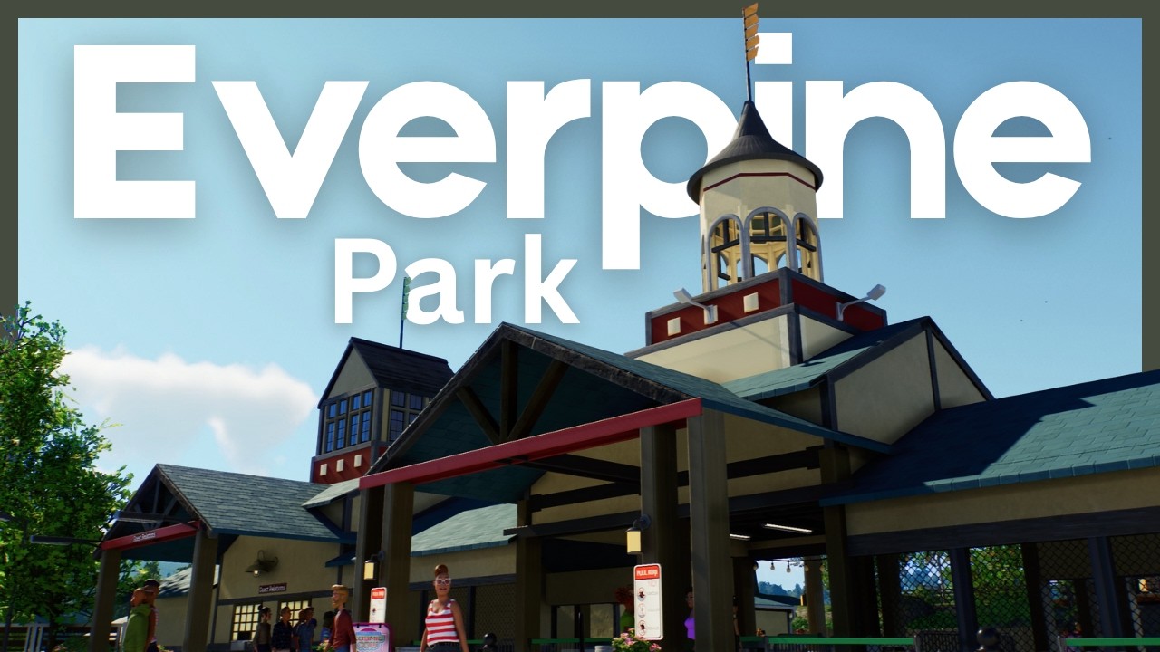 We are back! | Everpine Ep. 1 | Park Entrance Build in Planet Coaster 2