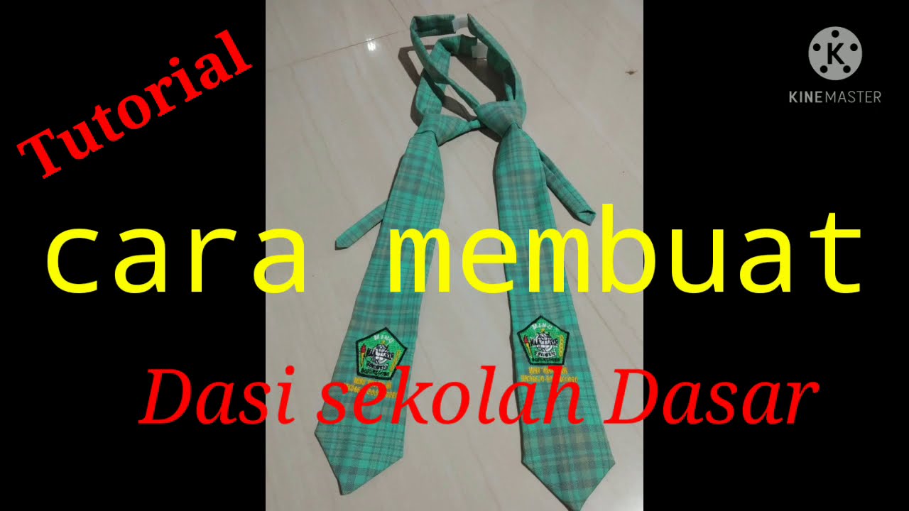 Tutorial membuat Dasi sekolah Dasar 