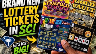     New SC Lottery Scratch-Offs Just Dropped! Let’s Test Them Out 🔥