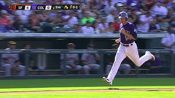SF@COL: LeMahieu cuts into deficit with triple