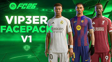 FacePack V1 (AIO) By ViP3eR For FC 26 + Tutorial | v1.1.2