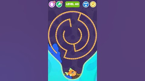 Save the Fish Level 40 | Pull the Pin | Mobile Games