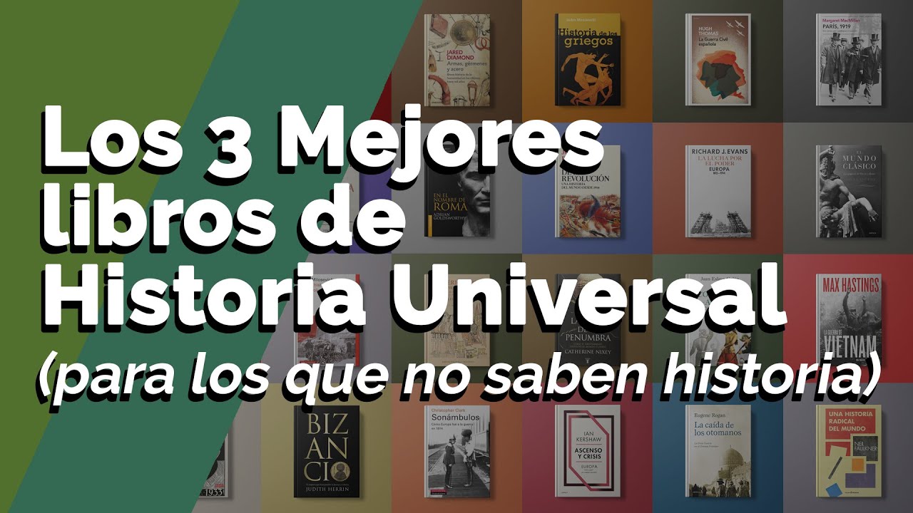 Los 3 Mejores Libros de Historia Universal ✓ (para los que no