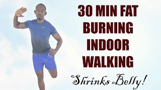 30-Minute FAT BURNING Indoor Walking Workout to Shrink Your Belly