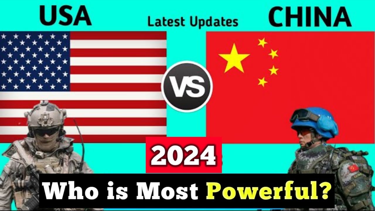 USA vs China power comparison 2024 | China vs USA Military comparison ...
