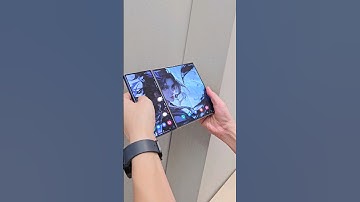Samsung releases the three-fold Samsung Master XT ahead of HuaweiZFold6 three-fold digital  #shorts
