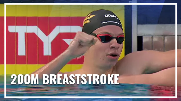 Leon Marchand 2:09.24 dazzles in Men's 200 Breasts...