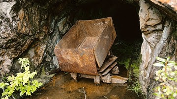 Finding an Ore Car in the Abandoned Fairview Mines