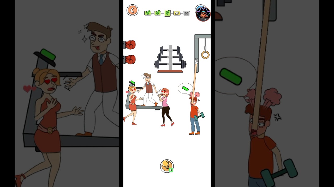 Thief Puzzle  4(WEEGON)🧩 😂 All new levels Update🤟🤘✌️😂 exciting level 59