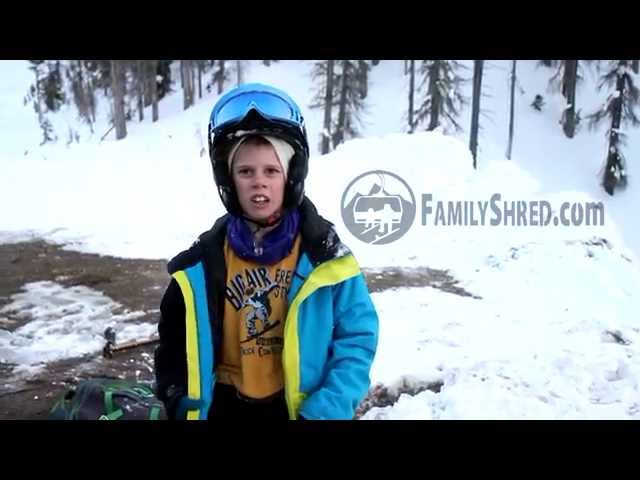 9 year old Tim tries Double Backflip snowboarding!