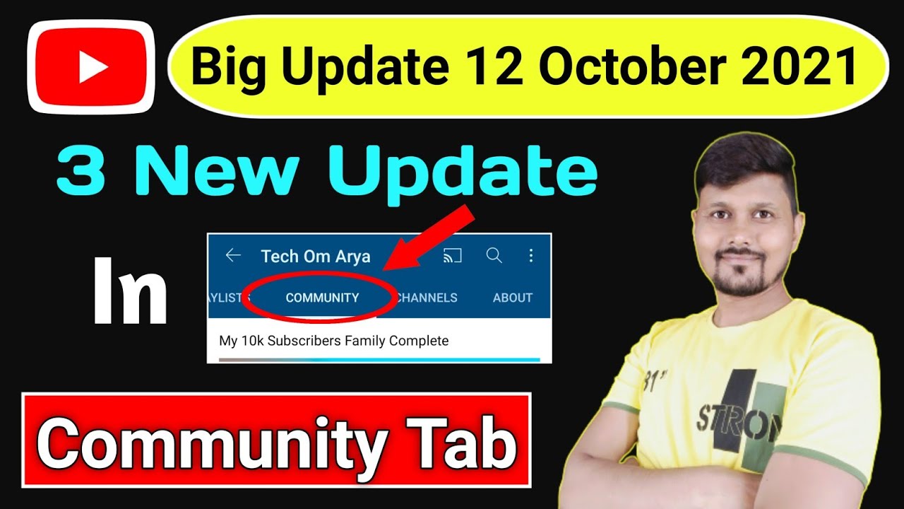 3 New Update In Youtube Community Tab | Community Post Important Knowledge 2021