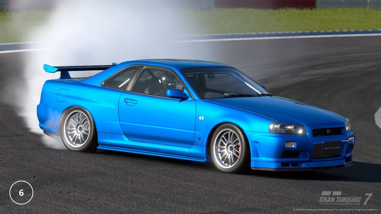 Gran Turismo 7 - GOING NONSTOP SHENANIGANS WHILE DRIFTING THE R34 GT-R ...