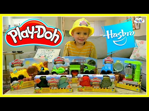 PLAY DOH Wheels Construction Playset Toy Review