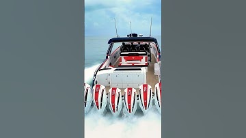 INSANE‼️🤯SIX 500hp Mercury Racing Engines on Cigarette 52 Thunder Center Console Beast 🤟