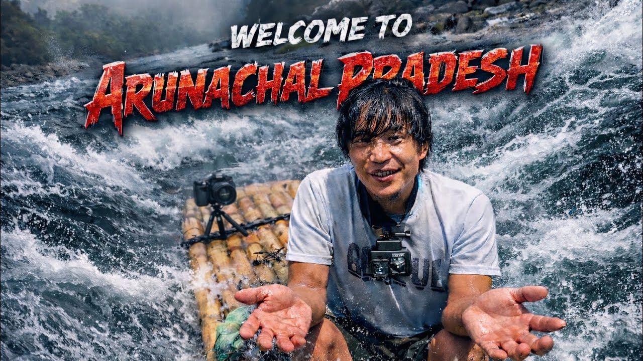 Wild River Fishing on Bamboo Raft | Welcome to Arunachal Pradesh Adventure