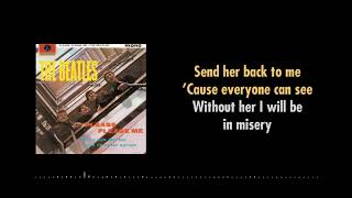 The Beatles – Misery (Lyric Video)