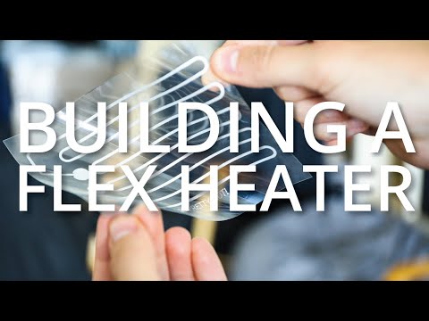 Video: Flexible heater. Electric heater flexible for heating