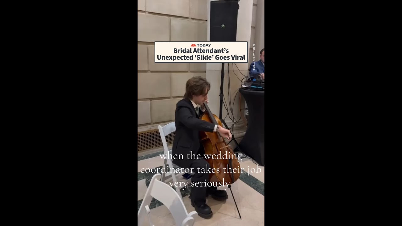 Bridal Attendant's Unexpected 'Slide' Goes Viral. Now, the Bride Is Shutting Down the Negativity